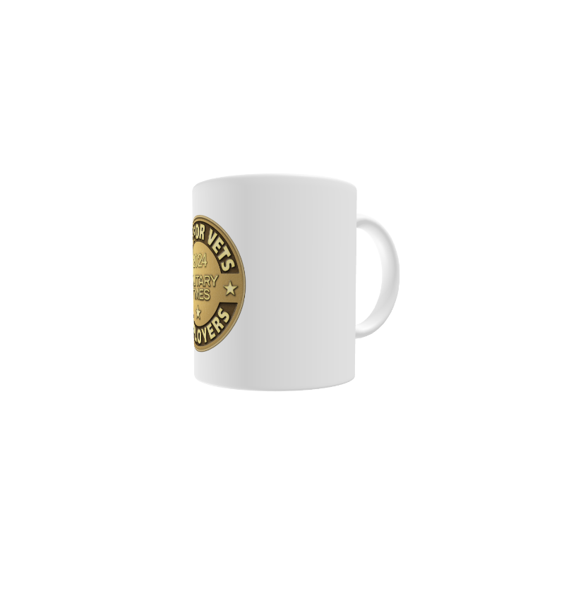 Best for Vets: Employers 2024 White Mug