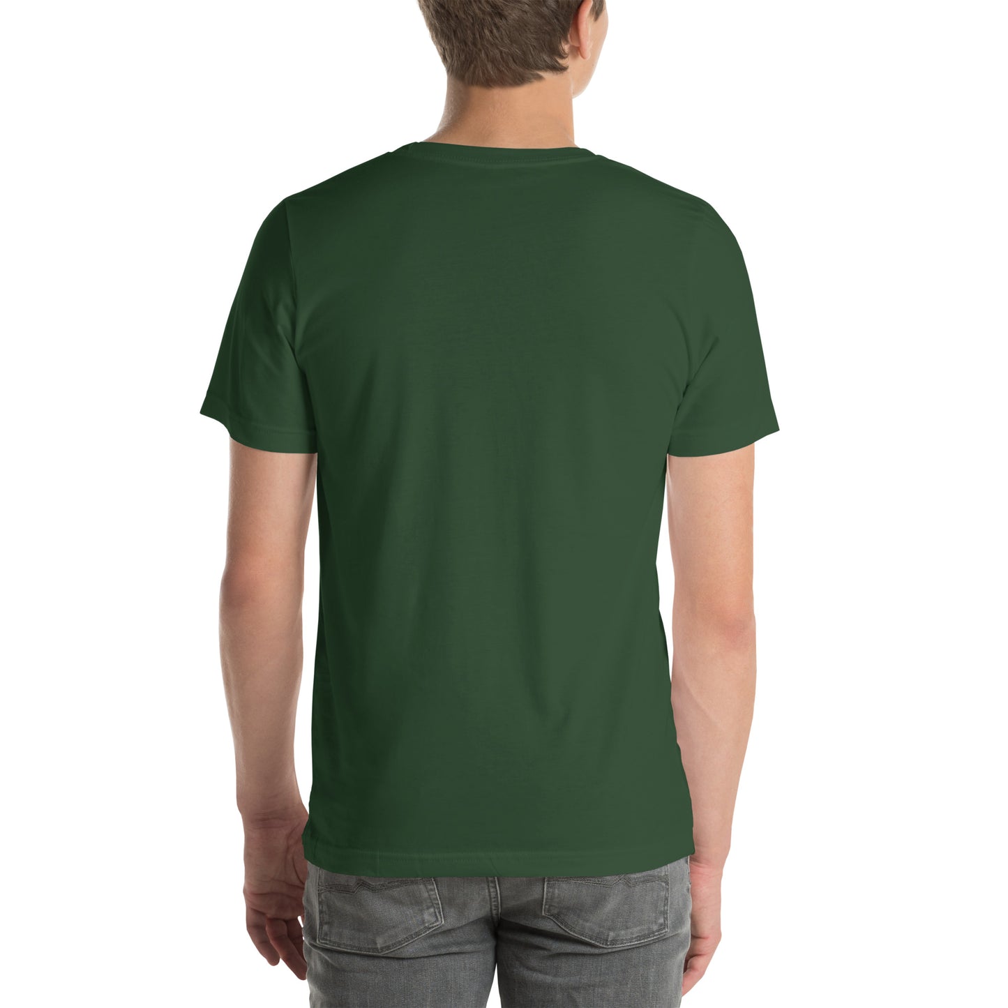 army times t-shirt dark green back