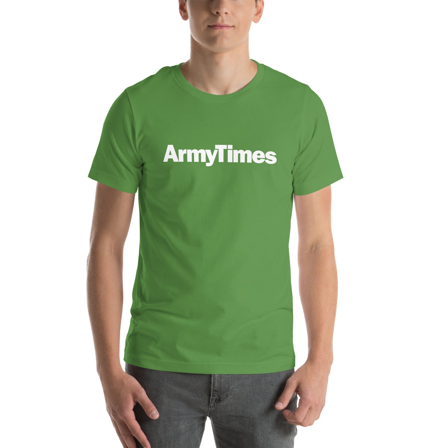 army times t-shirt leaf green