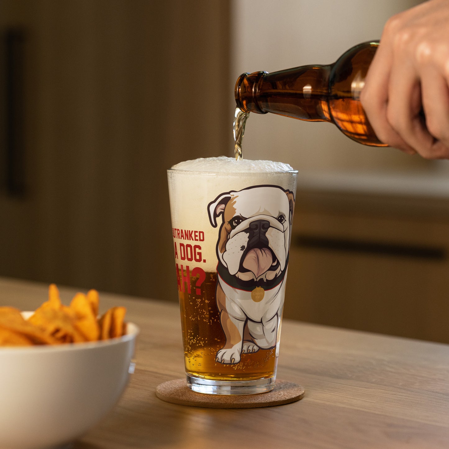 Chesty XIA Shaker pint glass