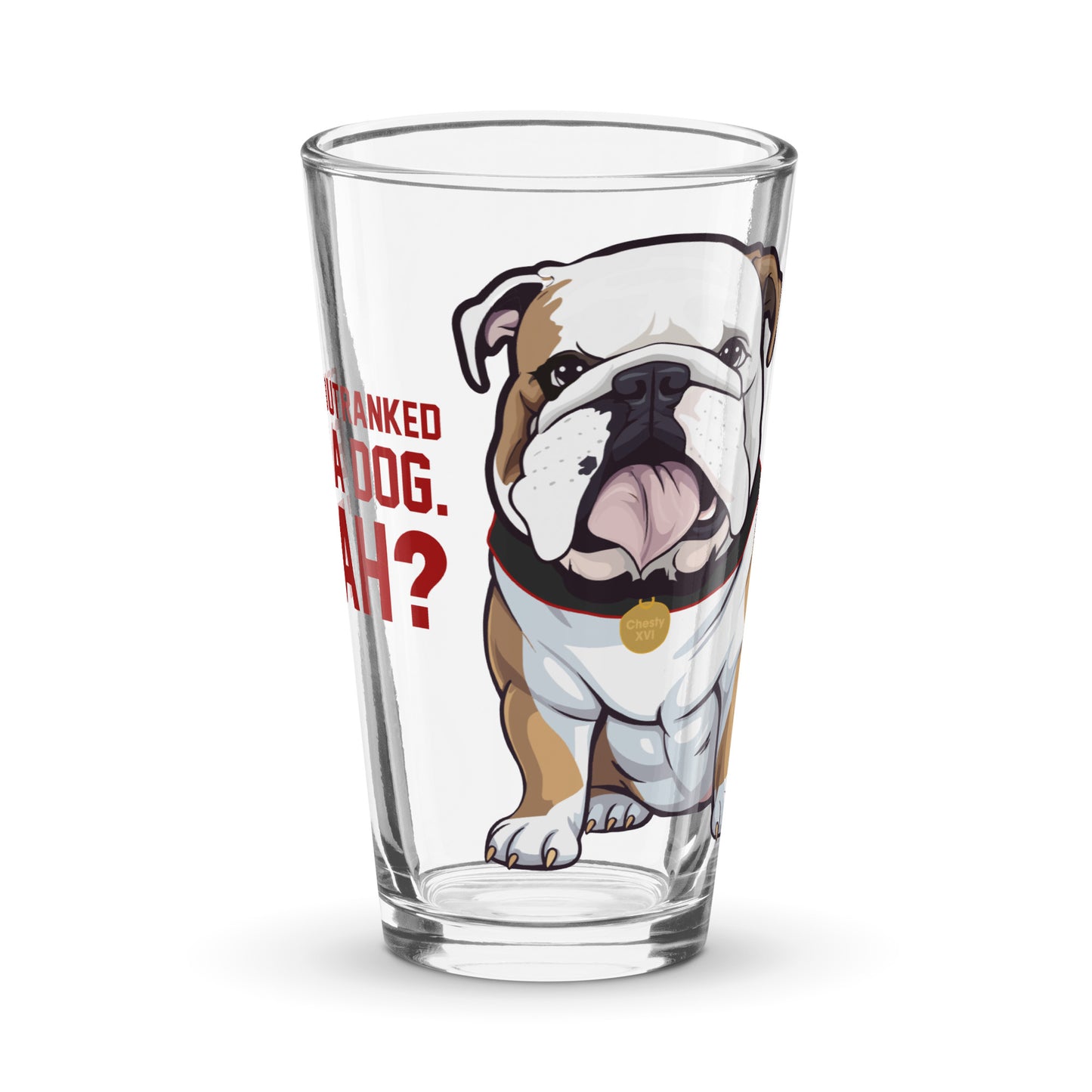 Chesty XIA Shaker pint glass