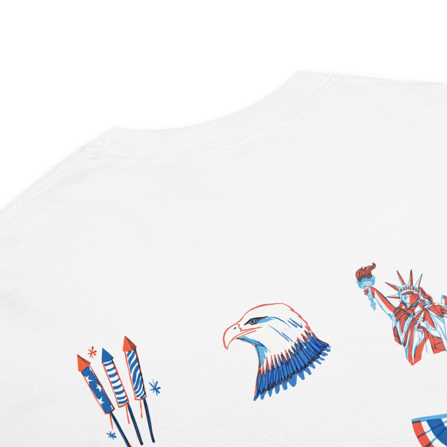 American Made - Front and Back Design Unisex garment-dyed heavyweight t-shirt