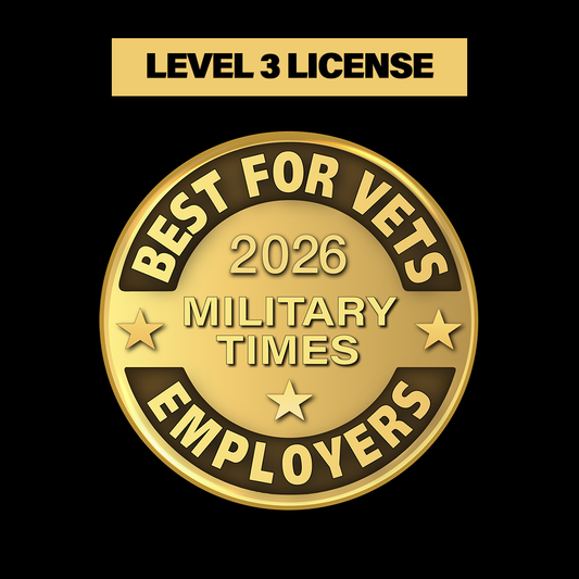 Best for Vets: Employers 2026 - Level 3 License - Unlimited Electronic Use + Print Use