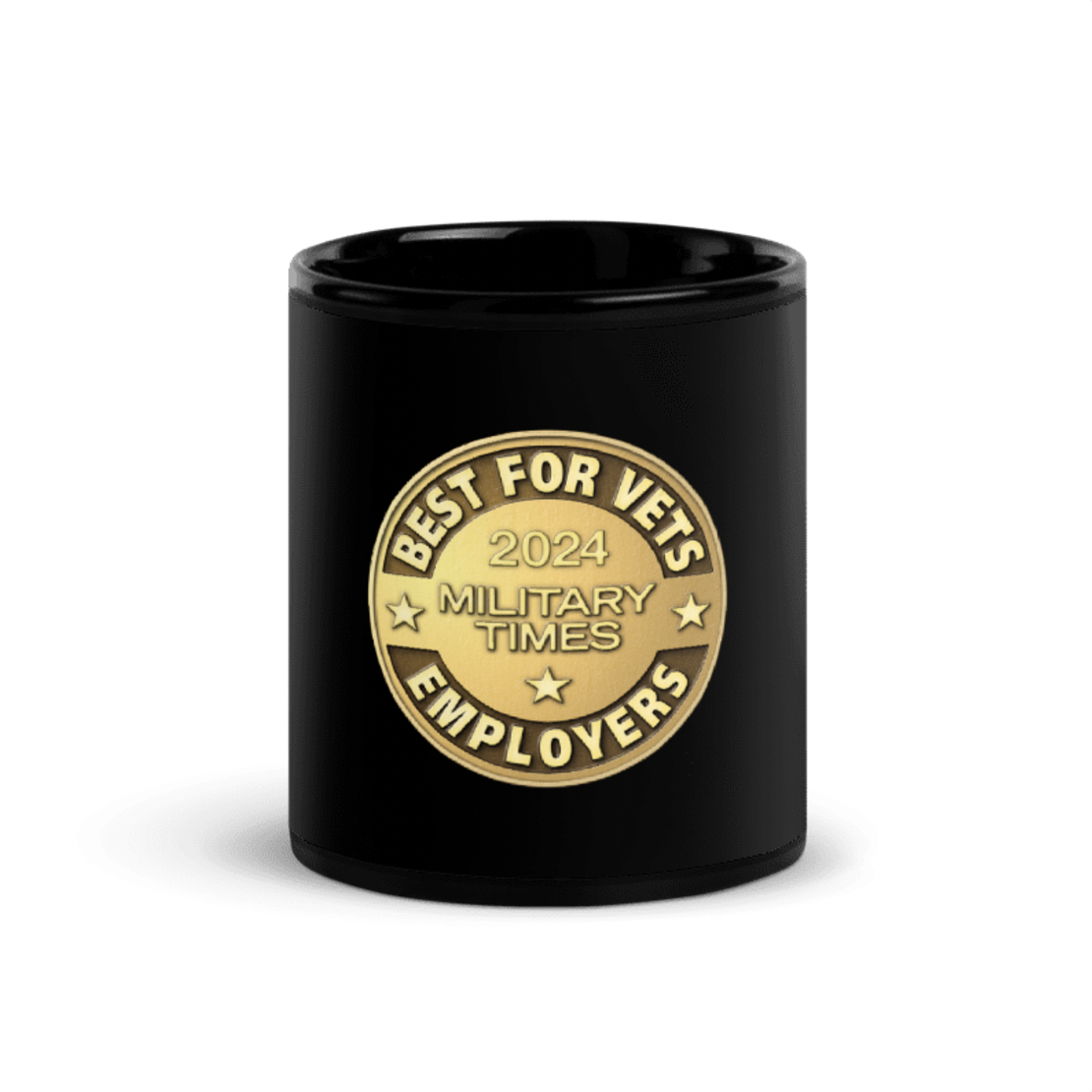 Best for Vets: Employers 2024 Black Mug