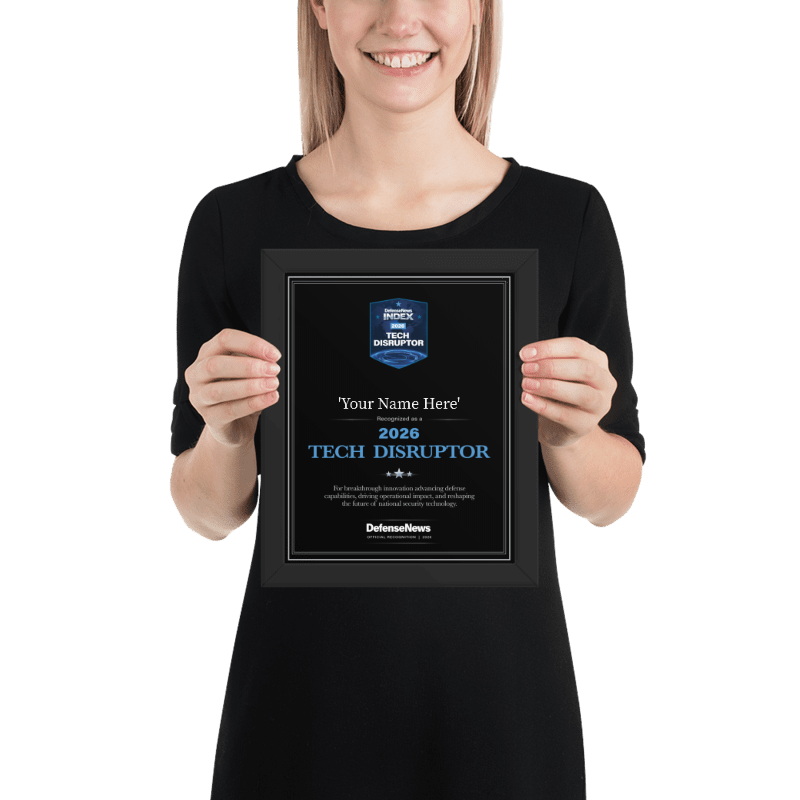 2026 Tech Disruptors Plaque