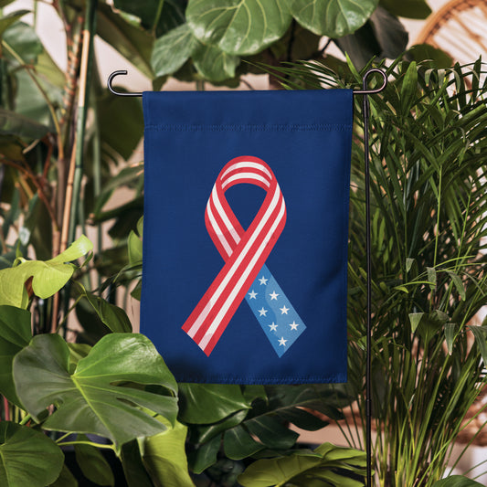 Support Our Troops Ribbon Garden flag