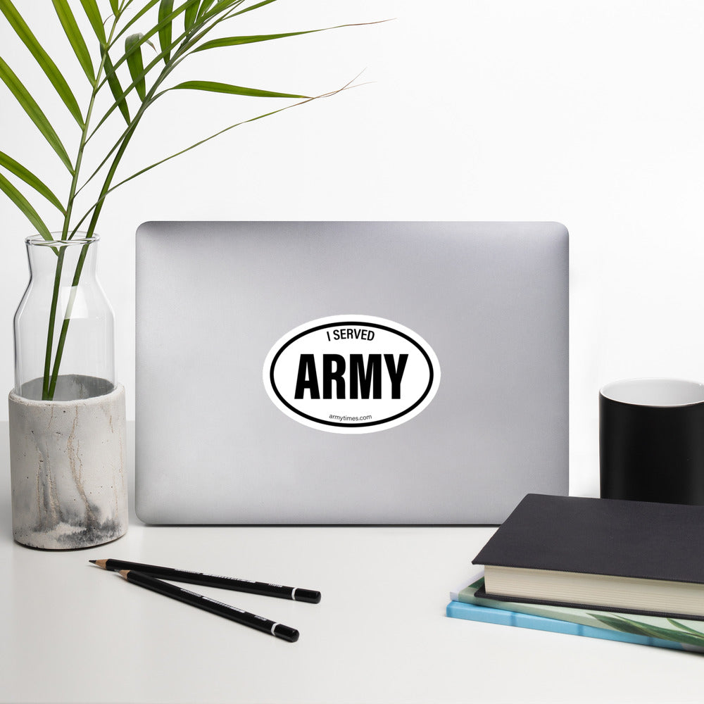 I served - Army - Sticker