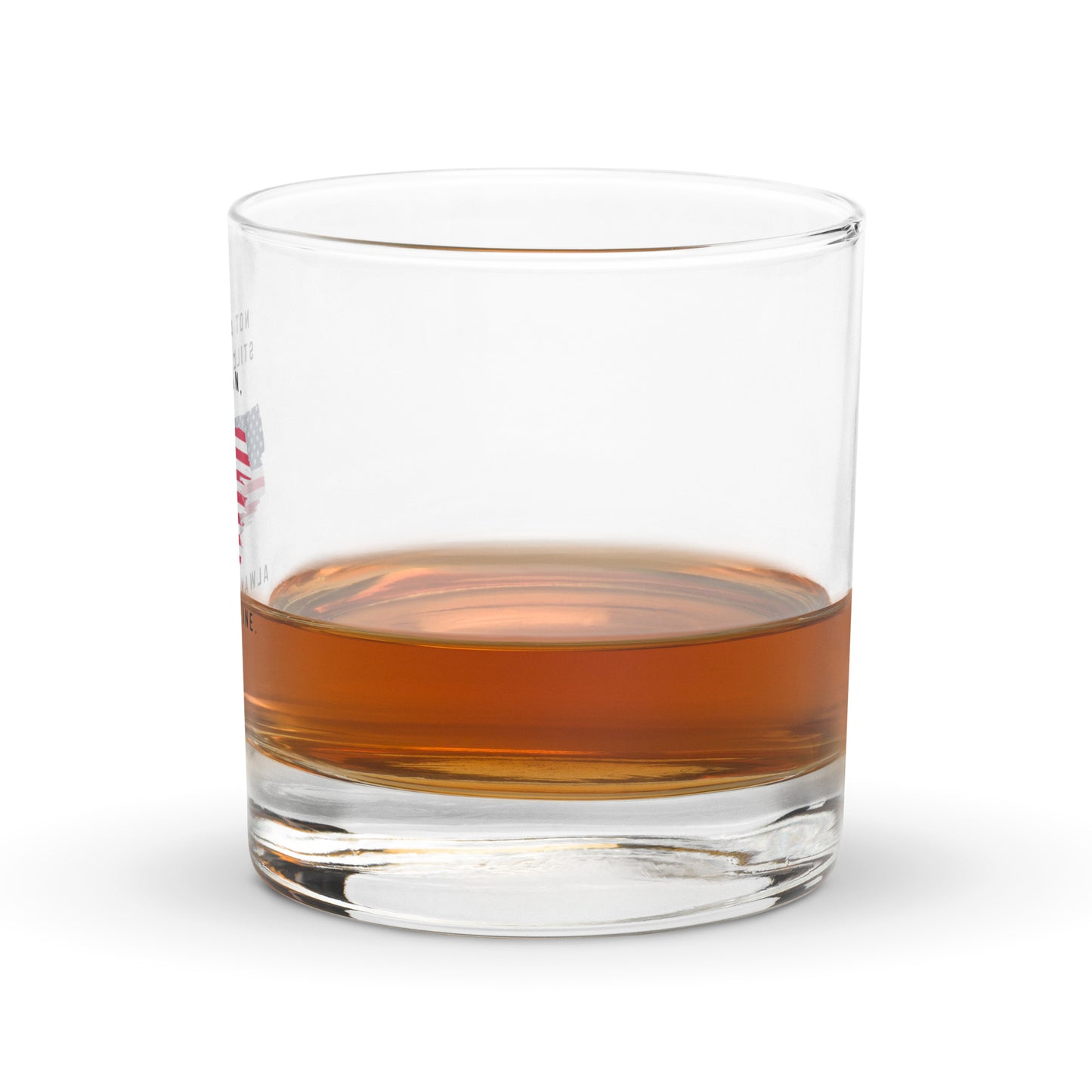 Always a Marine whiskey glass