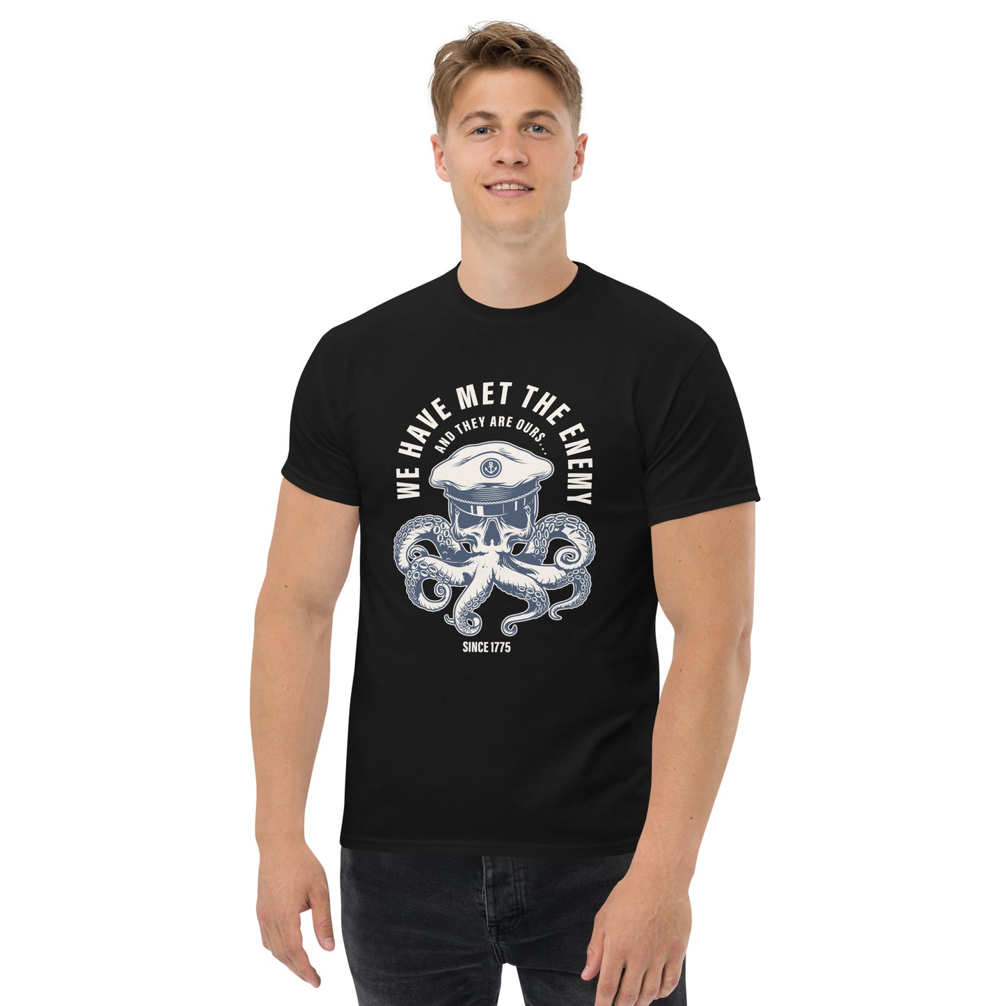 We Have Met The Enemy Dark Unisex t-shirt