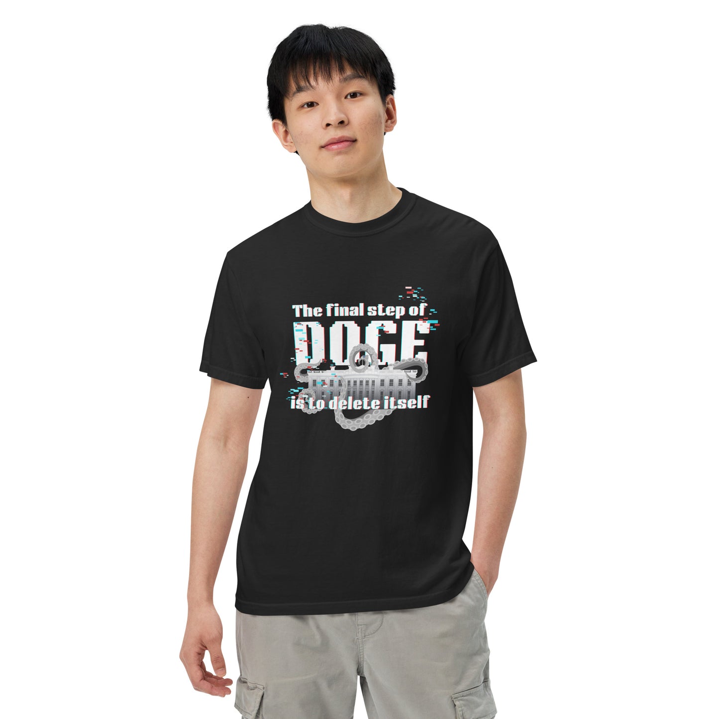 The final step of DOGE is to delete itself Unisex t-shirt