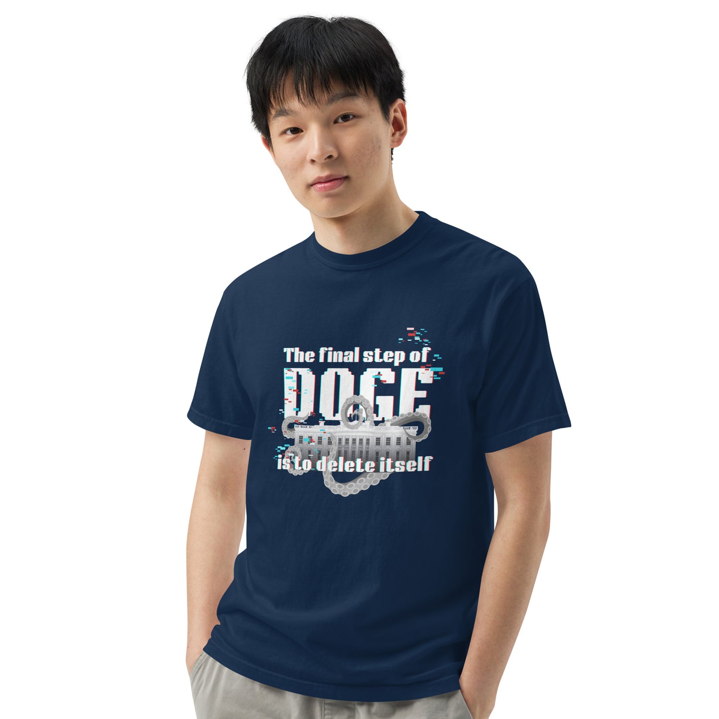 The final step of DOGE is to delete itself Unisex t-shirt